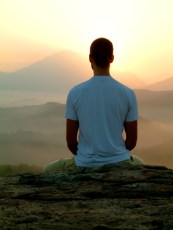 Meditate-male-mt-sunrise
